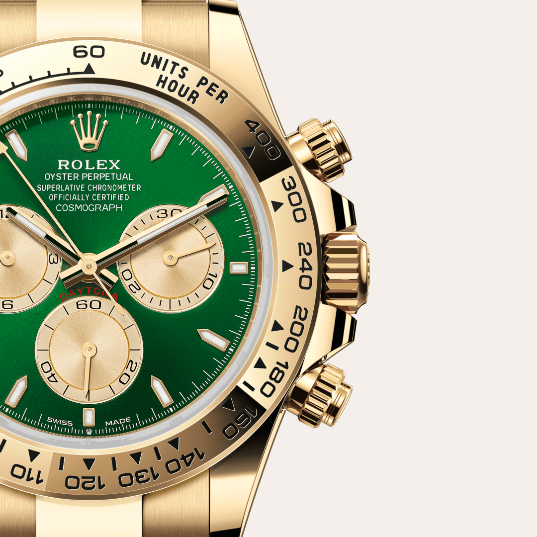 Rolex Cosmograph Daytona in 18 kt yellow gold, M126508-0008