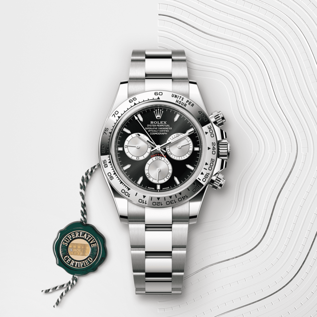 Rolex Cosmograph Daytona in 18 kt white gold, M126509-0001