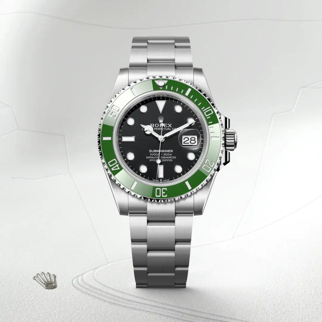 ROLEX Submariner 文字盤 ベゼルインサート セット Rolex Submariner Date in Oystersteel, M126610LV-0002 | Tapper's