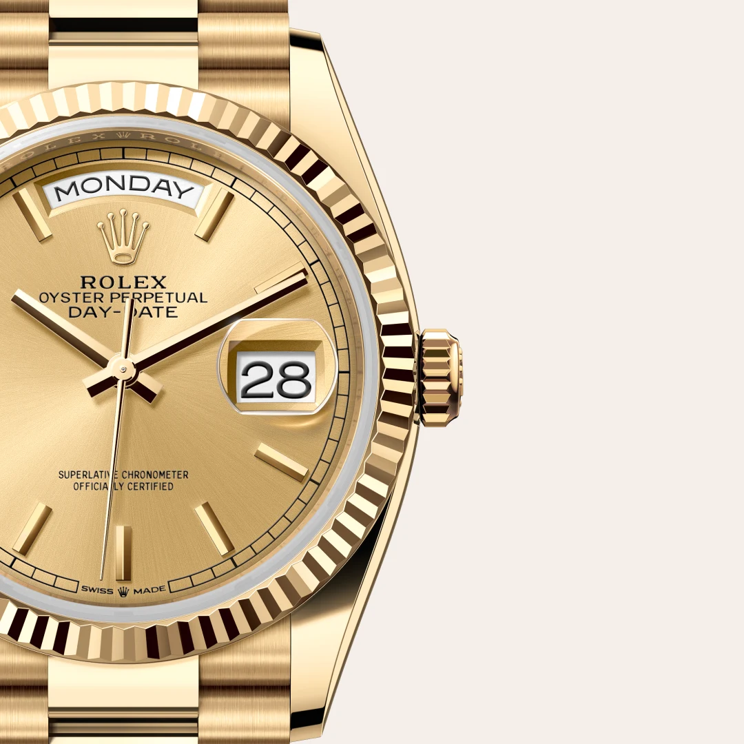 Rolex Day-Date 36 in 18 kt yellow gold, M128238-0045 | Tapper's