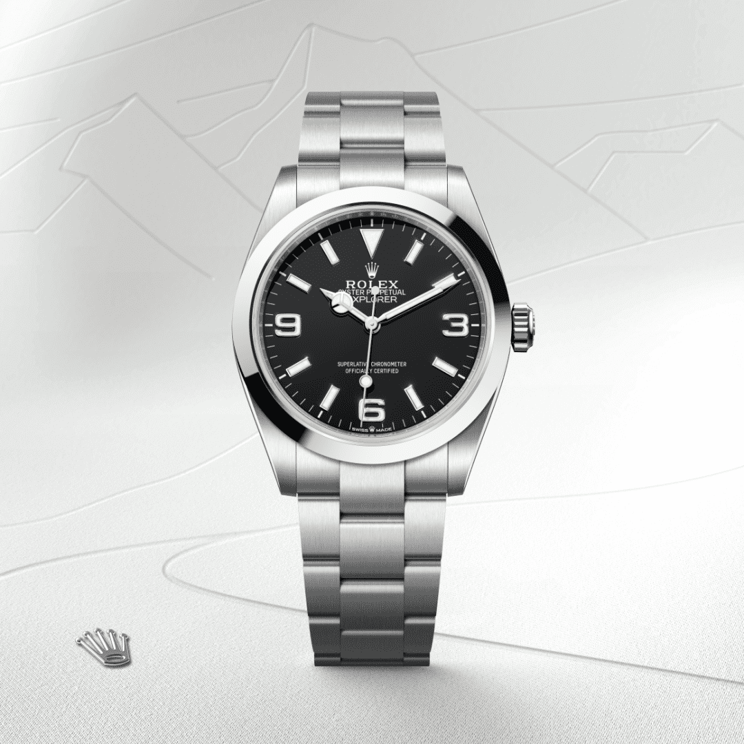 Rolex Explorer 40 in Oystersteel, M224270-0001 | Tapper's Jewelry