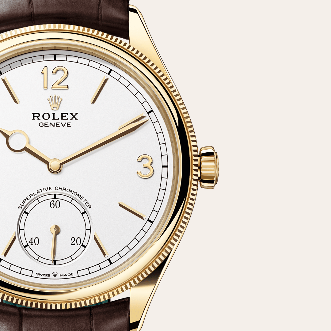 Rolex 1908 in 18 kt yellow gold, M52508-0006 | Tapper's Jewelry
