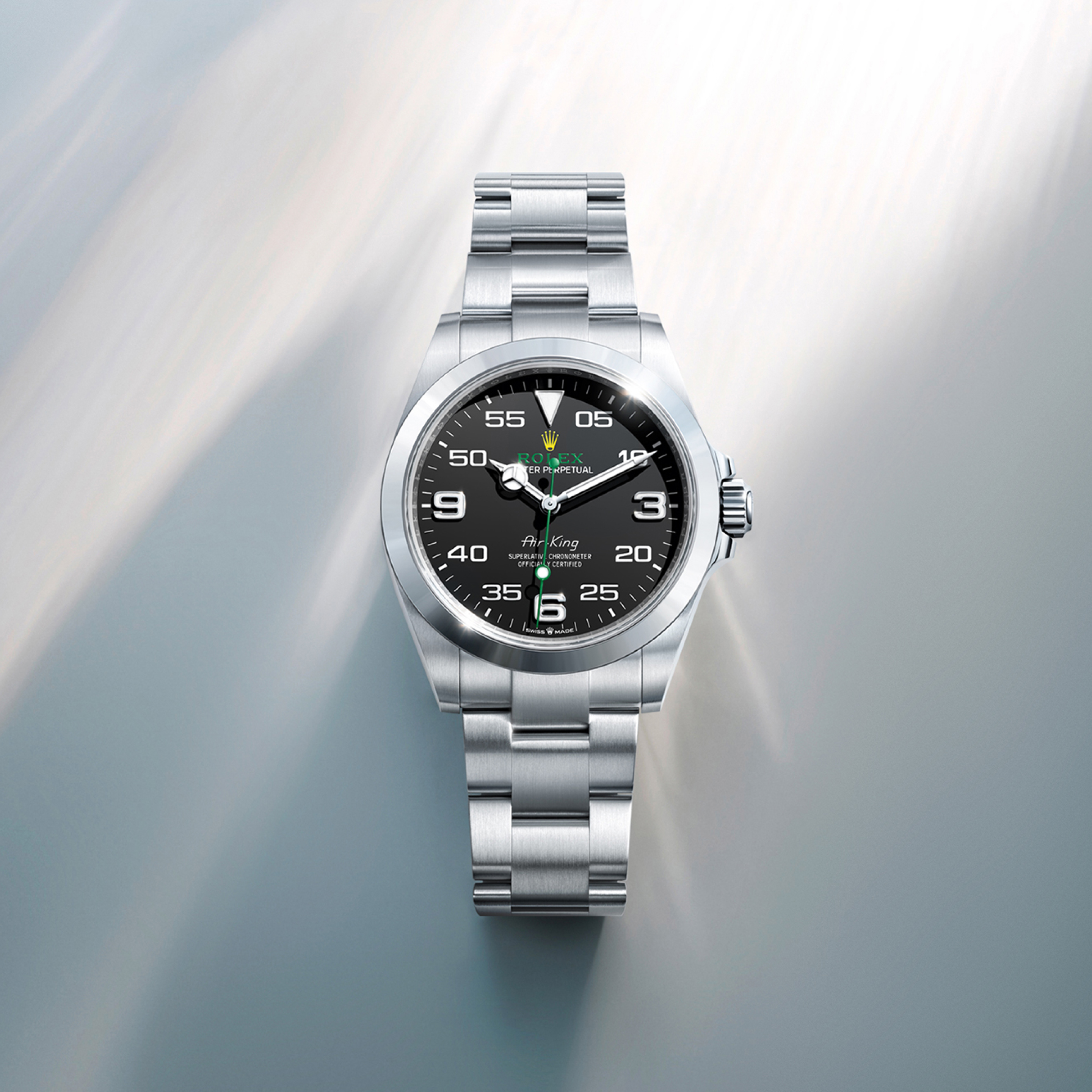 Rolex Air-King in Oystersteel, M126900-0001 | Tapper's Jewelry