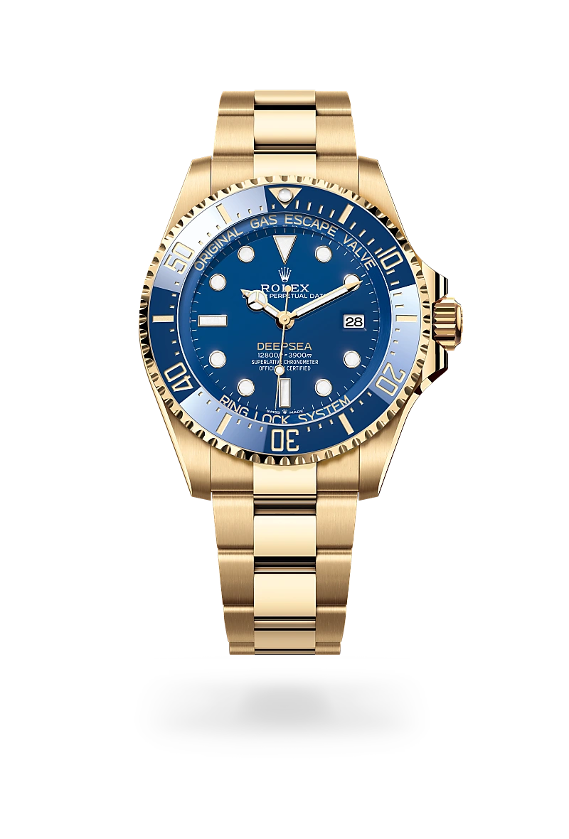 Rolex Rolex Deepsea in 18 kt yellow gold, M136668LB-0001