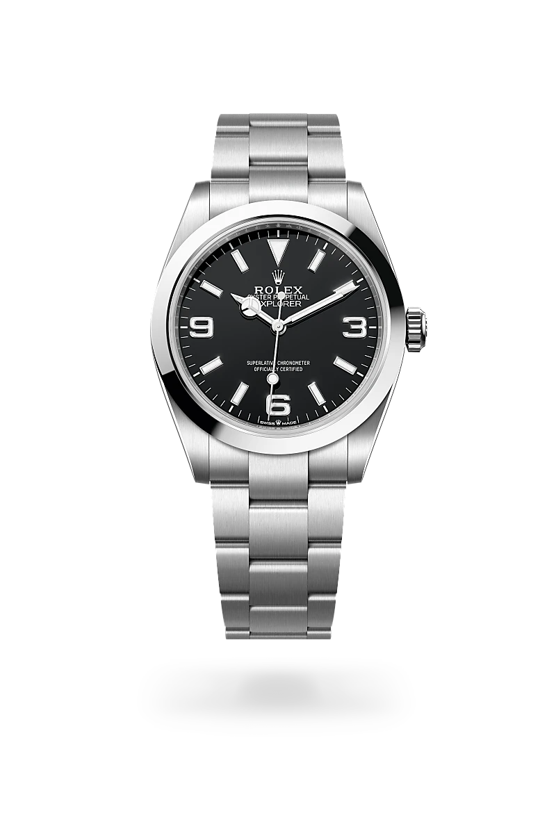 時計 ROLEX OYSTER PERPETUAL EXPLORER Rolex Explorer 40 in Oystersteel, M224270-0001 | Tapper's Jewelry