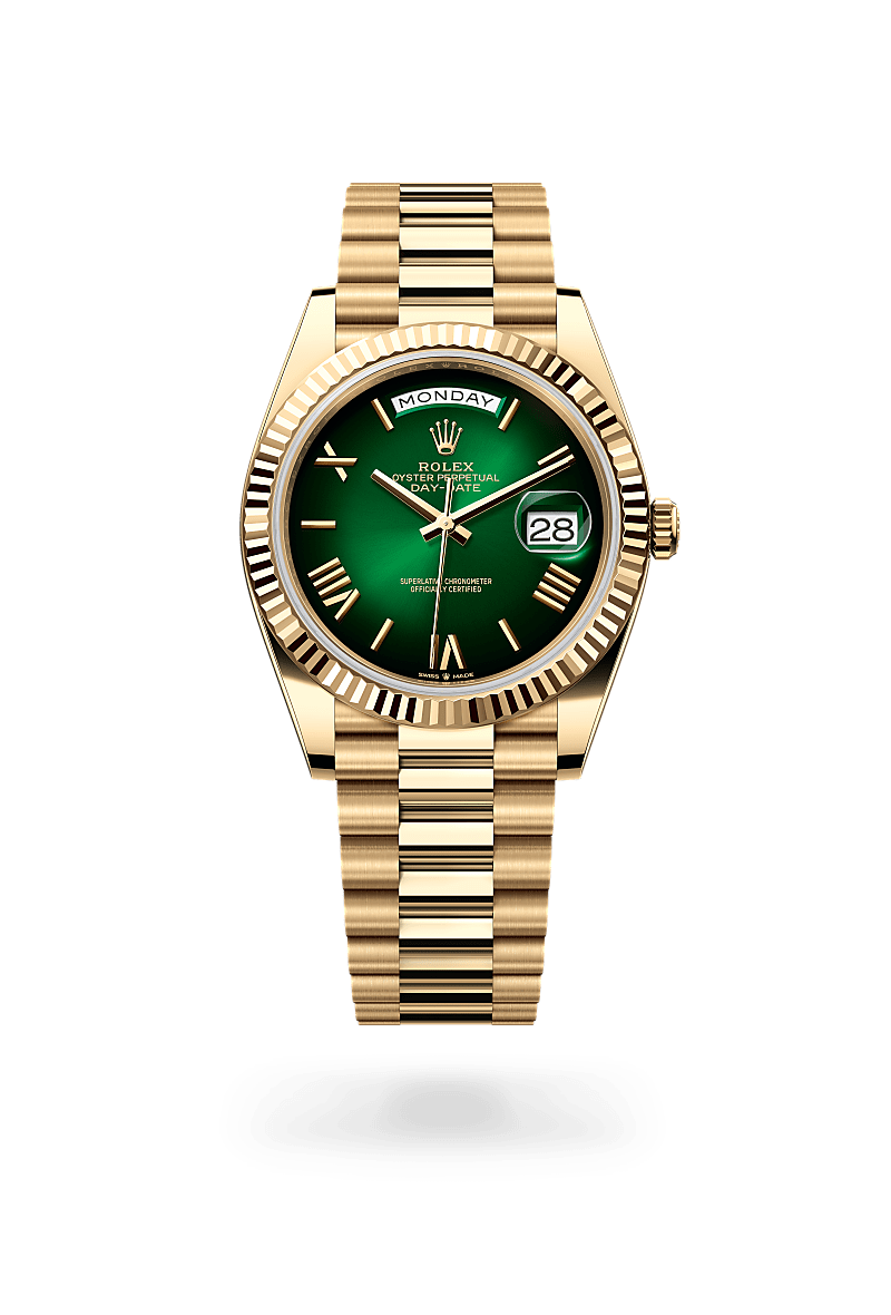 ROLEX ゴールド 掛時計 Rolex Day-Date 40 in 18 kt yellow gold, M228238-0069 | Tapper's